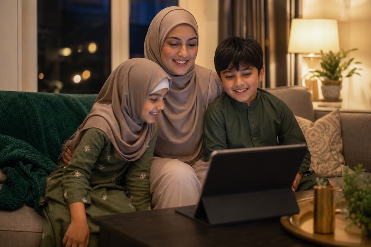 Family evening online Quran class in Luton