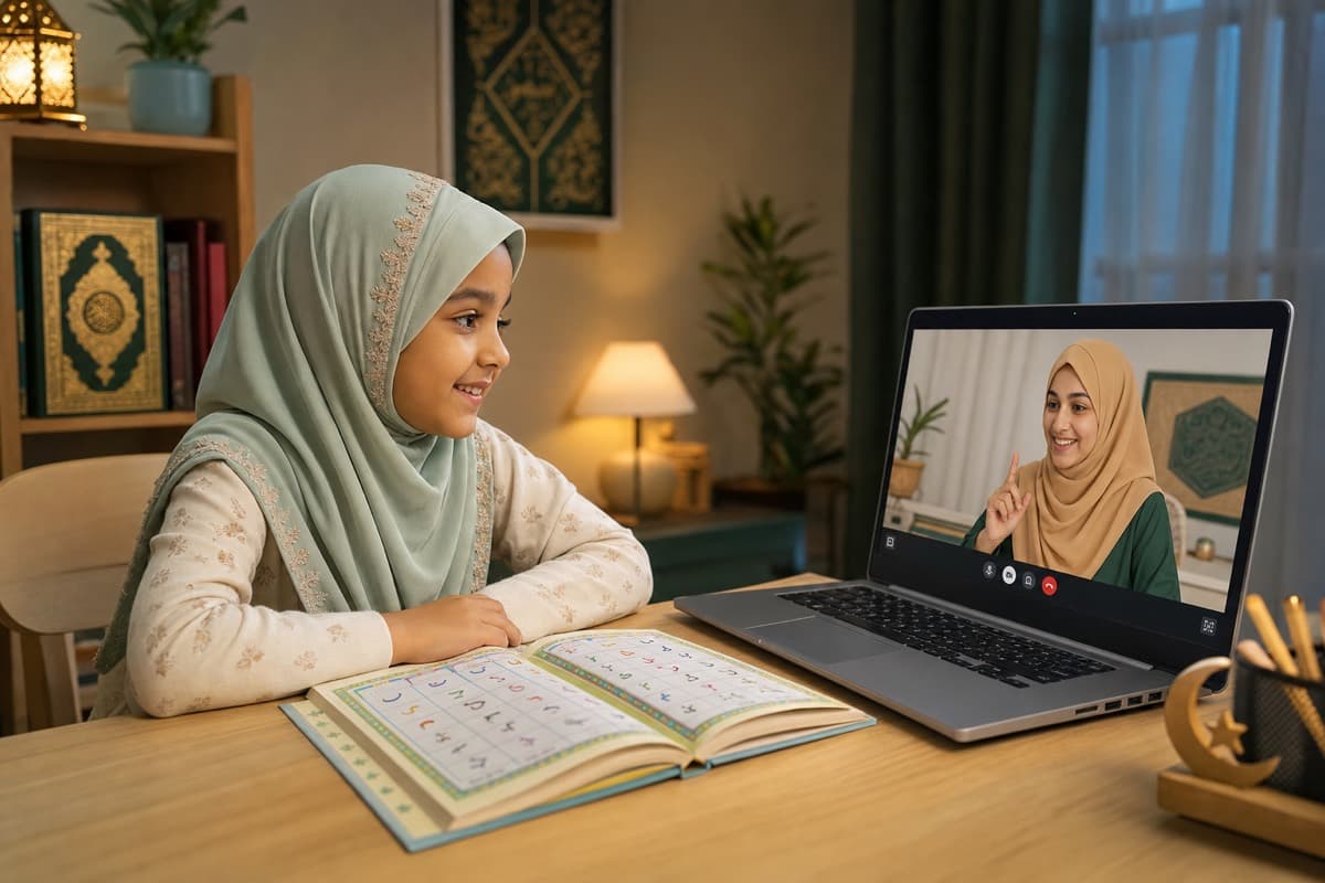 Kids online Quran class for families in Luton